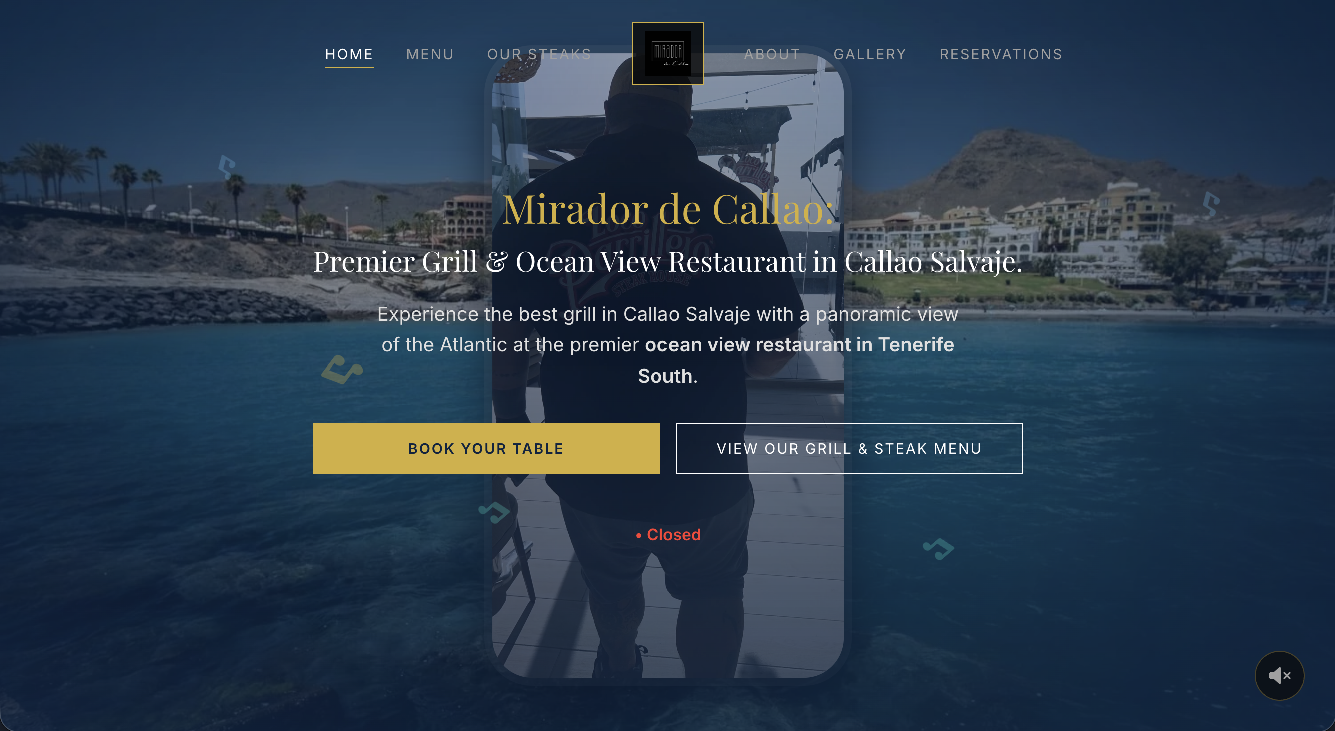 Architectural facade of Mirador De Callao